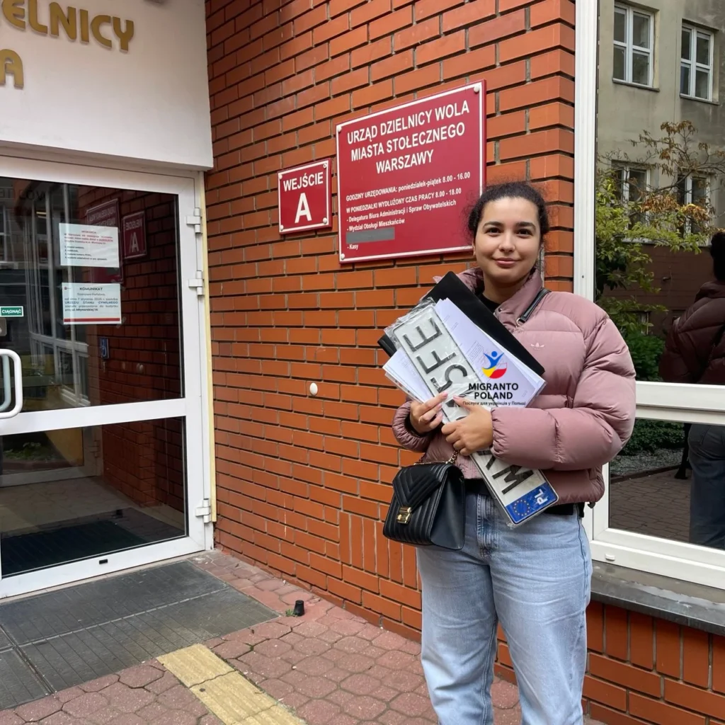 Реєстрація автомобіля у Варшаві для іноземців